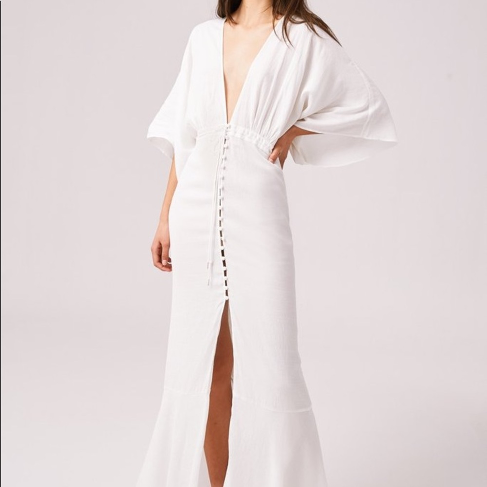BNWT Finders Keepers Sunset Maxi Dress - Ivory